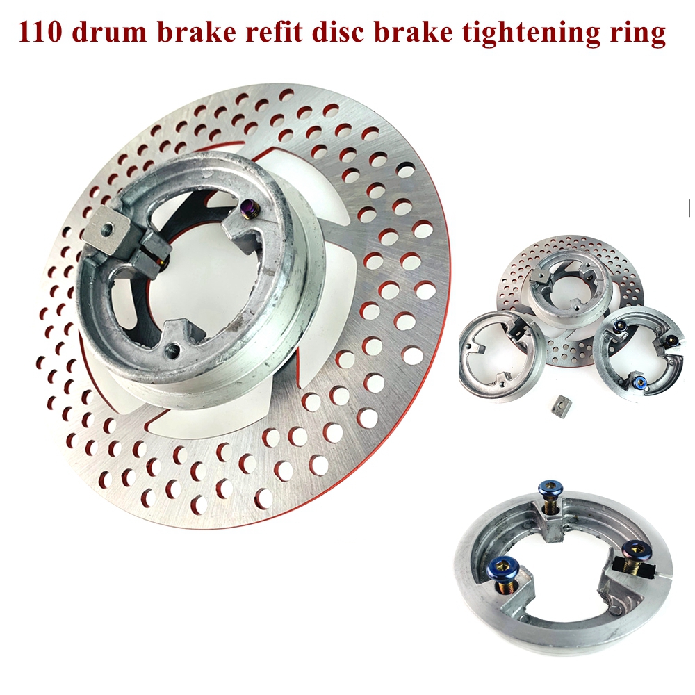 오토바이 드럼 브레이크/디스크 브레이크 변환 고정 링, - Brake Disc Motorcycle 리뷰 및 가격