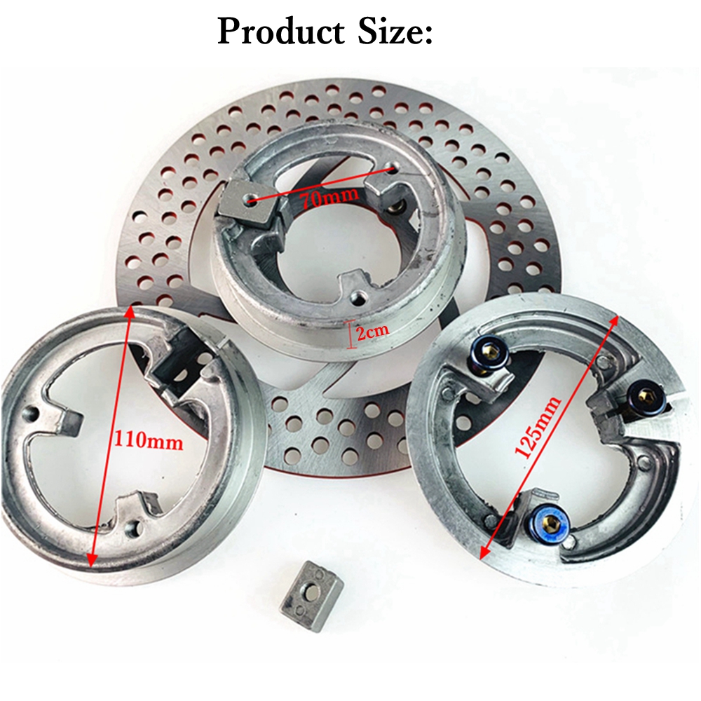 오토바이 드럼 브레이크/디스크 브레이크 변환 고정 링, - Brake Disc Motorcycle 리뷰 및 가격
