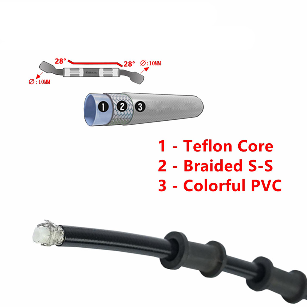 400-2200mm 오토바이 유압 브레이크 호스 라인  - Motorcycle Brake Cable 리뷰 및 가격