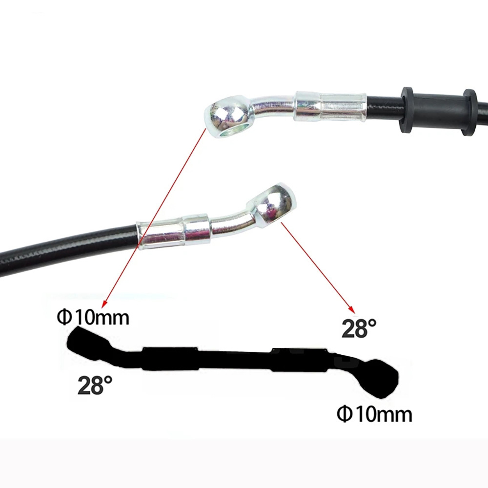 400-2200mm 오토바이 유압 브레이크 호스 라인  - Motorcycle Brake Cable 리뷰 및 가격