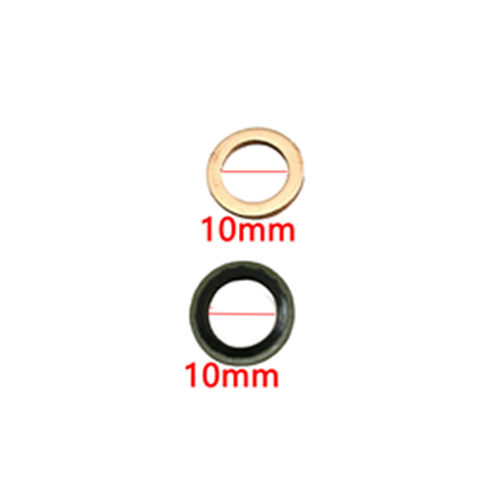 M10 구리 씰링 와셔 오토바이 브레이크 유압 오일 파 - Motorcycle Brake Cable 리뷰 및 가격