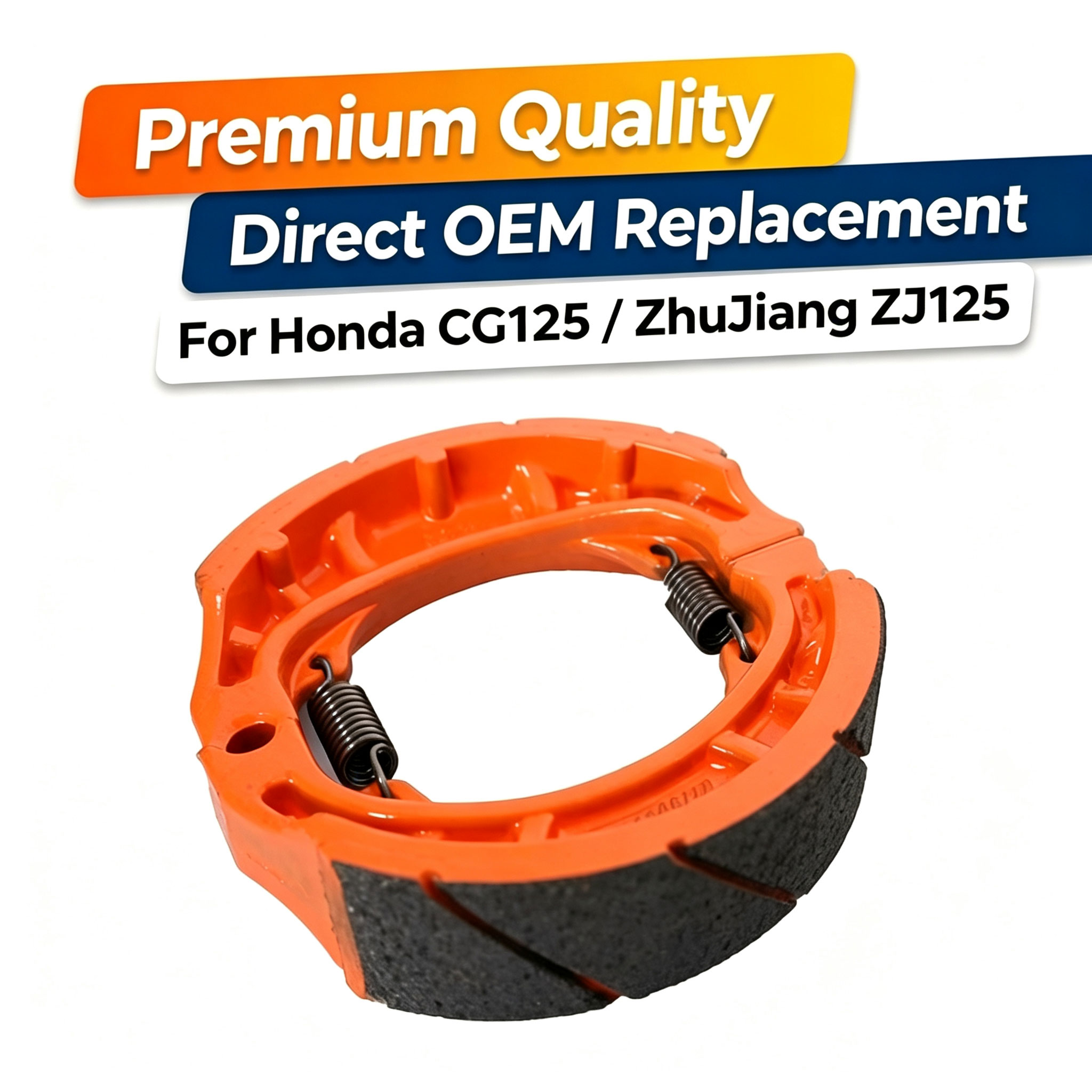 혼다 CG125 ZJ125용 오토바이 브레이크 슈즈,  - Brake Line Motorcycle 리뷰 및 가격