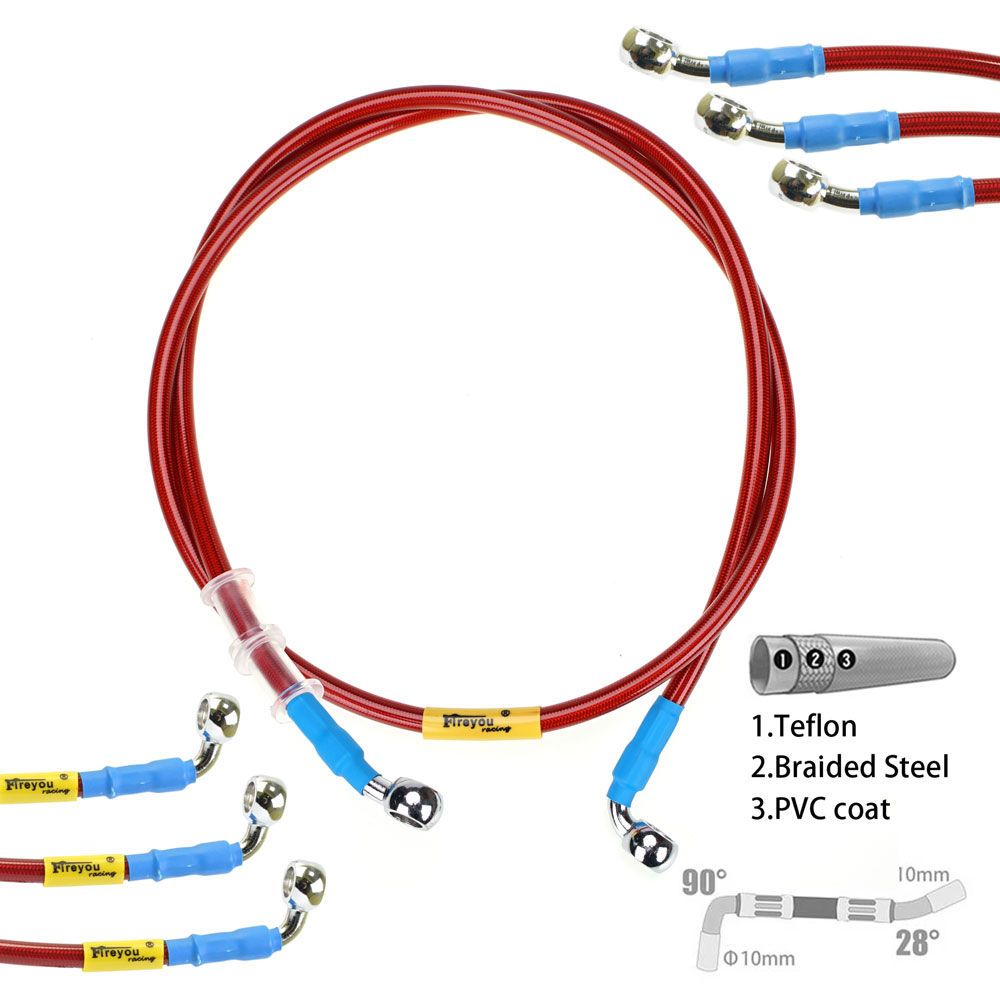 400mm-2400mm 브레이크 호스 유압 DOT 라인 - Motorcycle Brake Cable 리뷰 및 가격