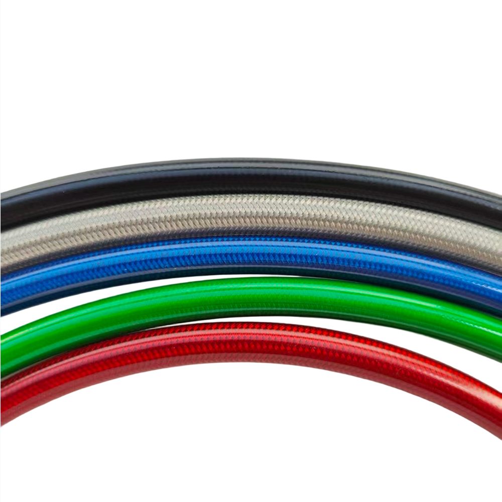 28 ° -28 °   검정색 브레이드 유압 브레이크  - Motorcycle Brake Cable 리뷰 및 가격
